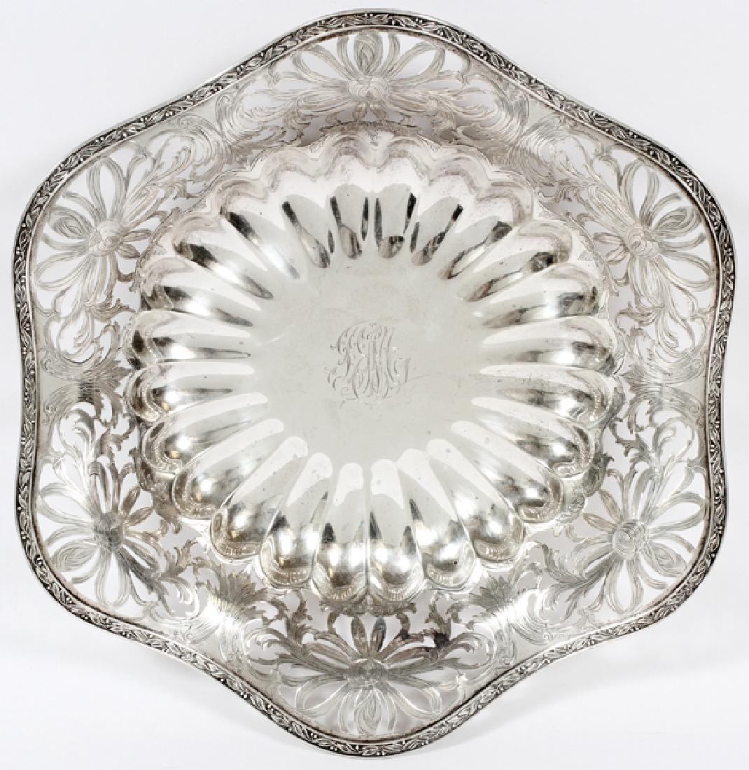 GORHAM STERLING OPENWORK CENTERPIECE BOWL (1 of 3)