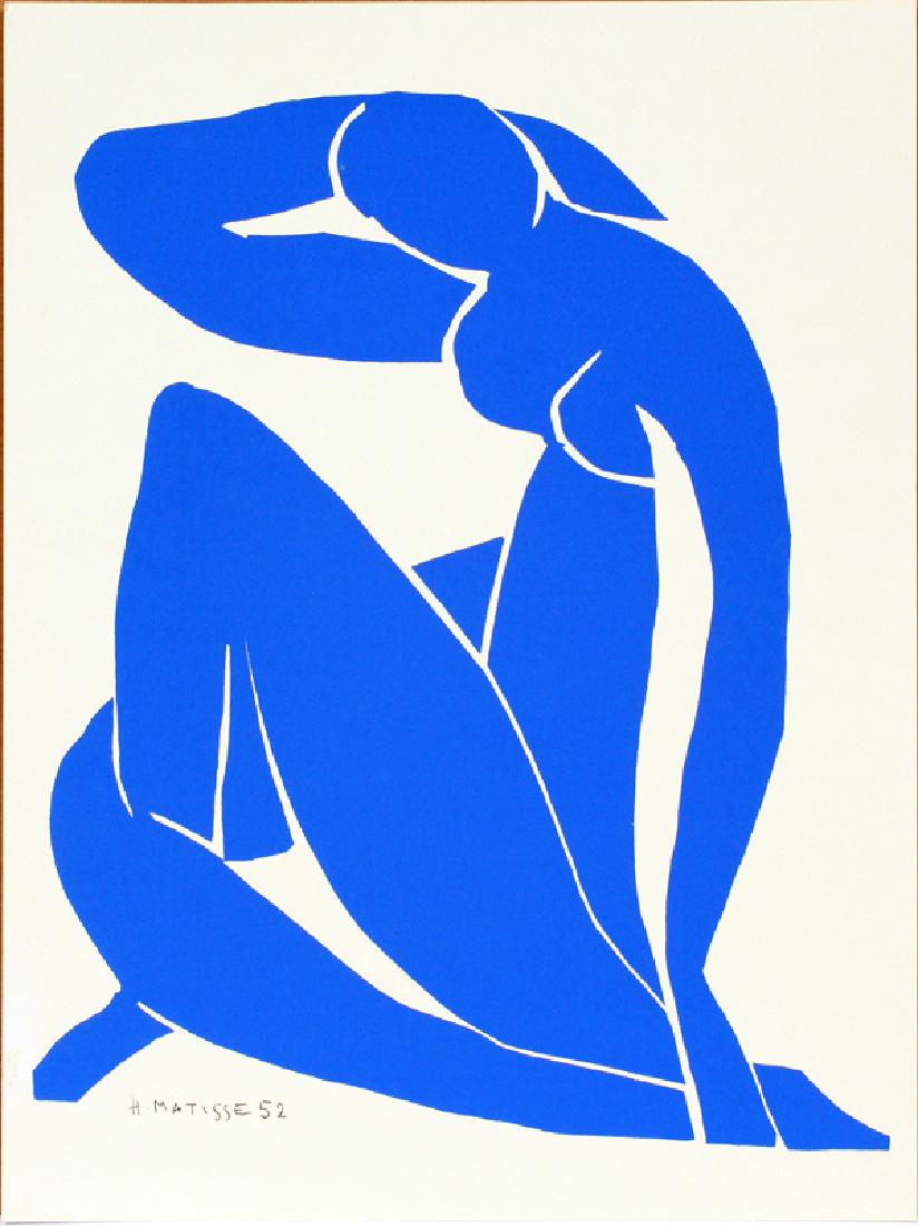 AFTER HENRI MATISSE SERIGRAPH 1981 (1 of 3)