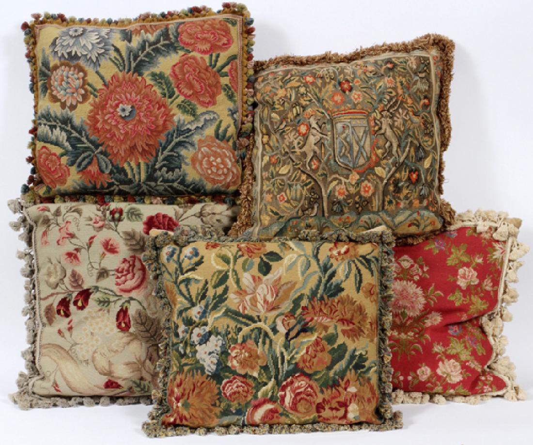 NEEDLEPOINT PILLOWS (1 of 2)