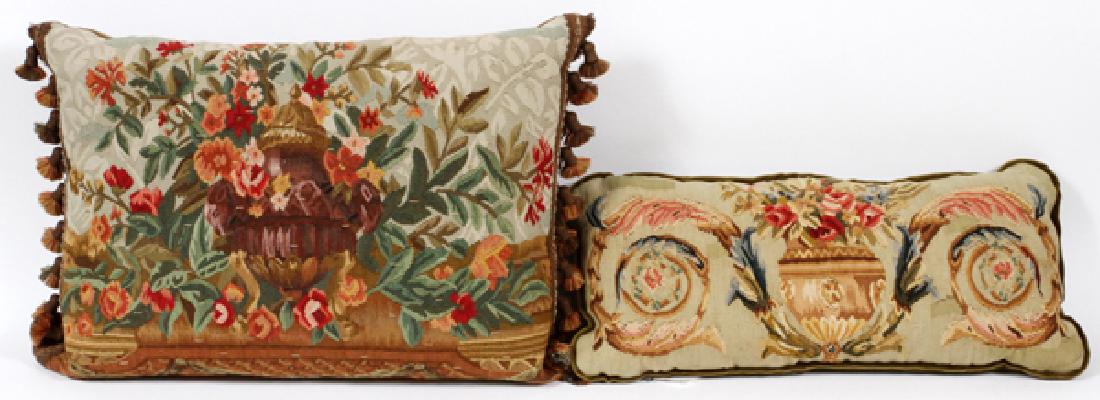 NEEDLEPOINT PILLOWS 2 (1 of 2)