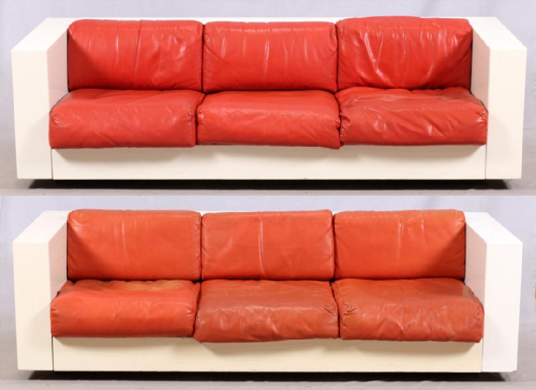 MASSIMO VIGNELLI SARATOGA BY POLTRONOVA SOFAS PAIR (1 of 6)