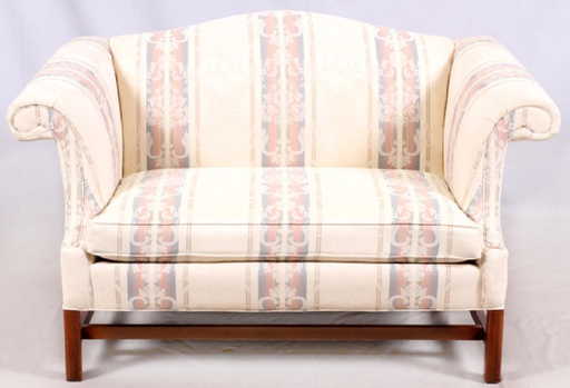 Hickory Fry Furniture Chippendale Style Loveseat