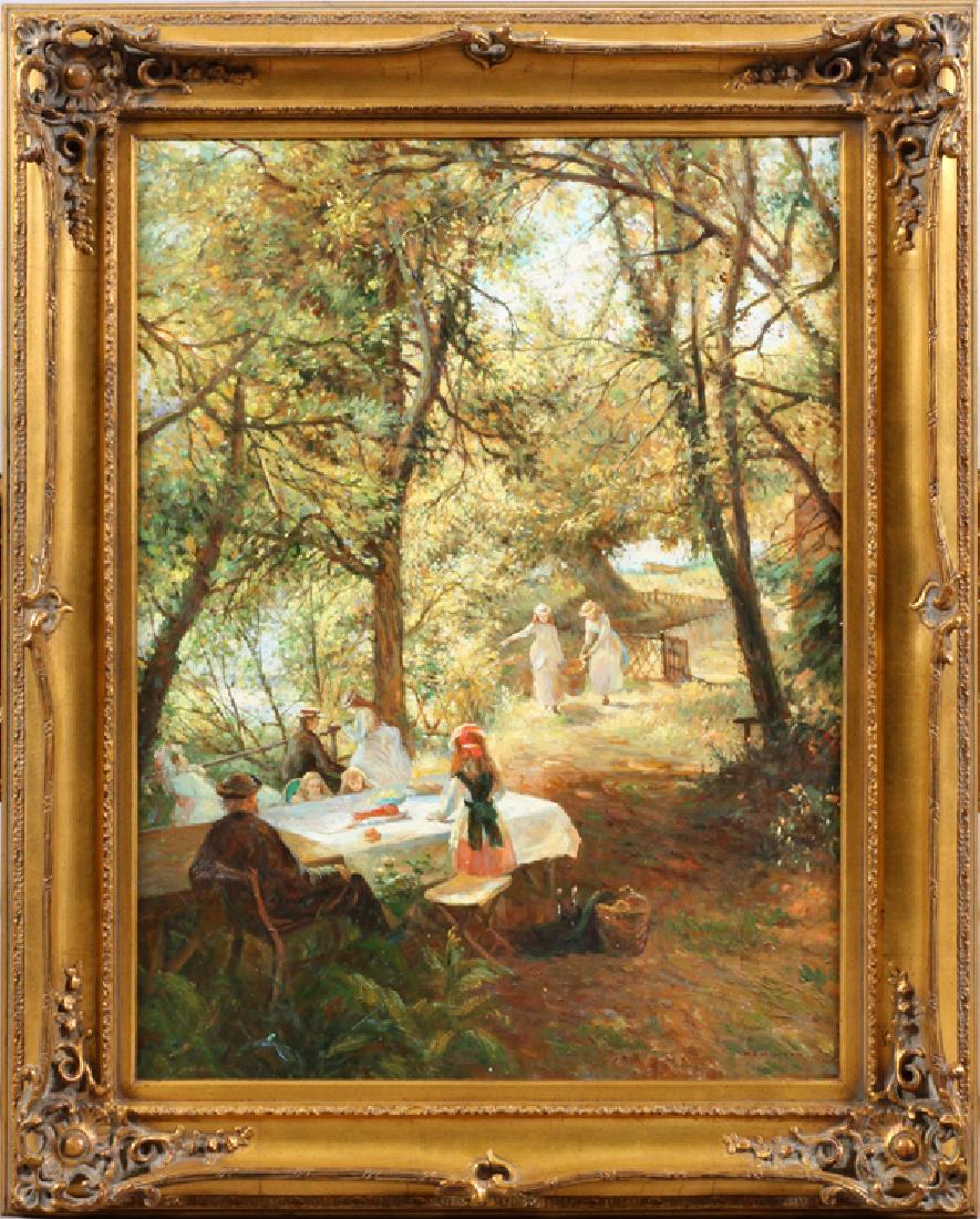 HAMILTON OIL ON CANVAS C. LATE 20TH C.