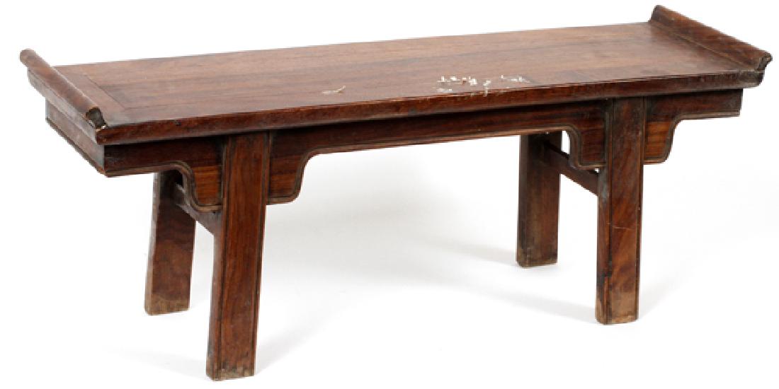CHINESE HUANGHUALI WOOD ALTER TABLE (1 of 2)