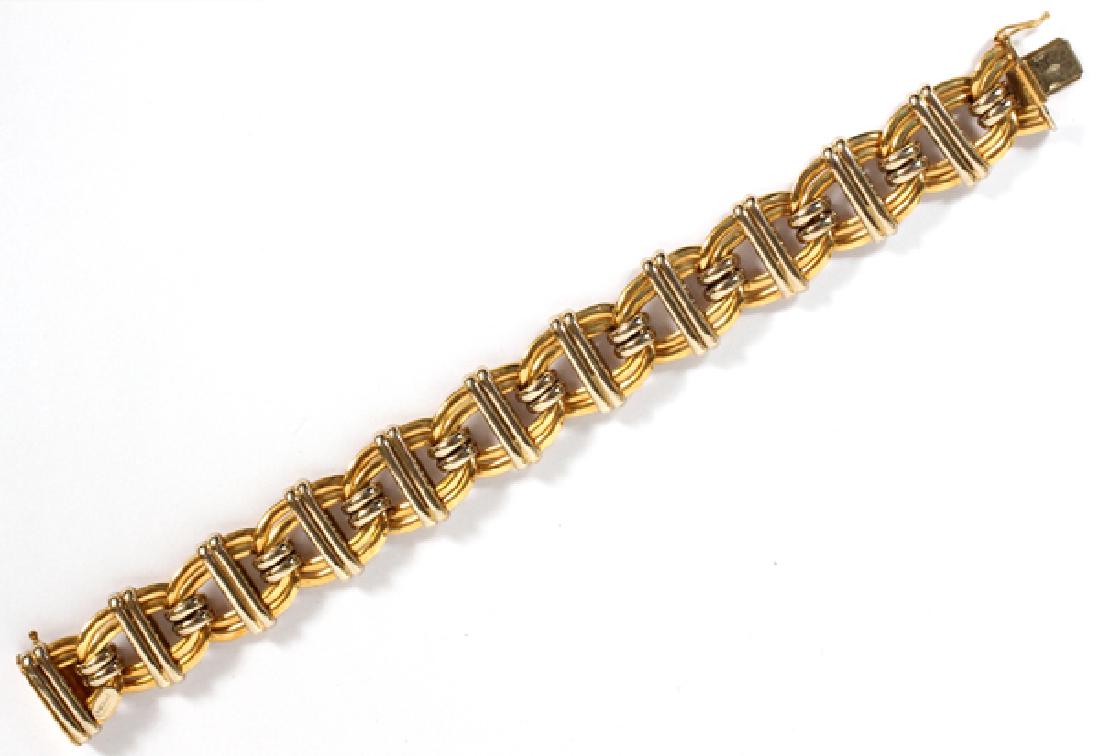 'MIRIAM' 18KT YELLOW GOLD LINK BRACELET (1 of 3)