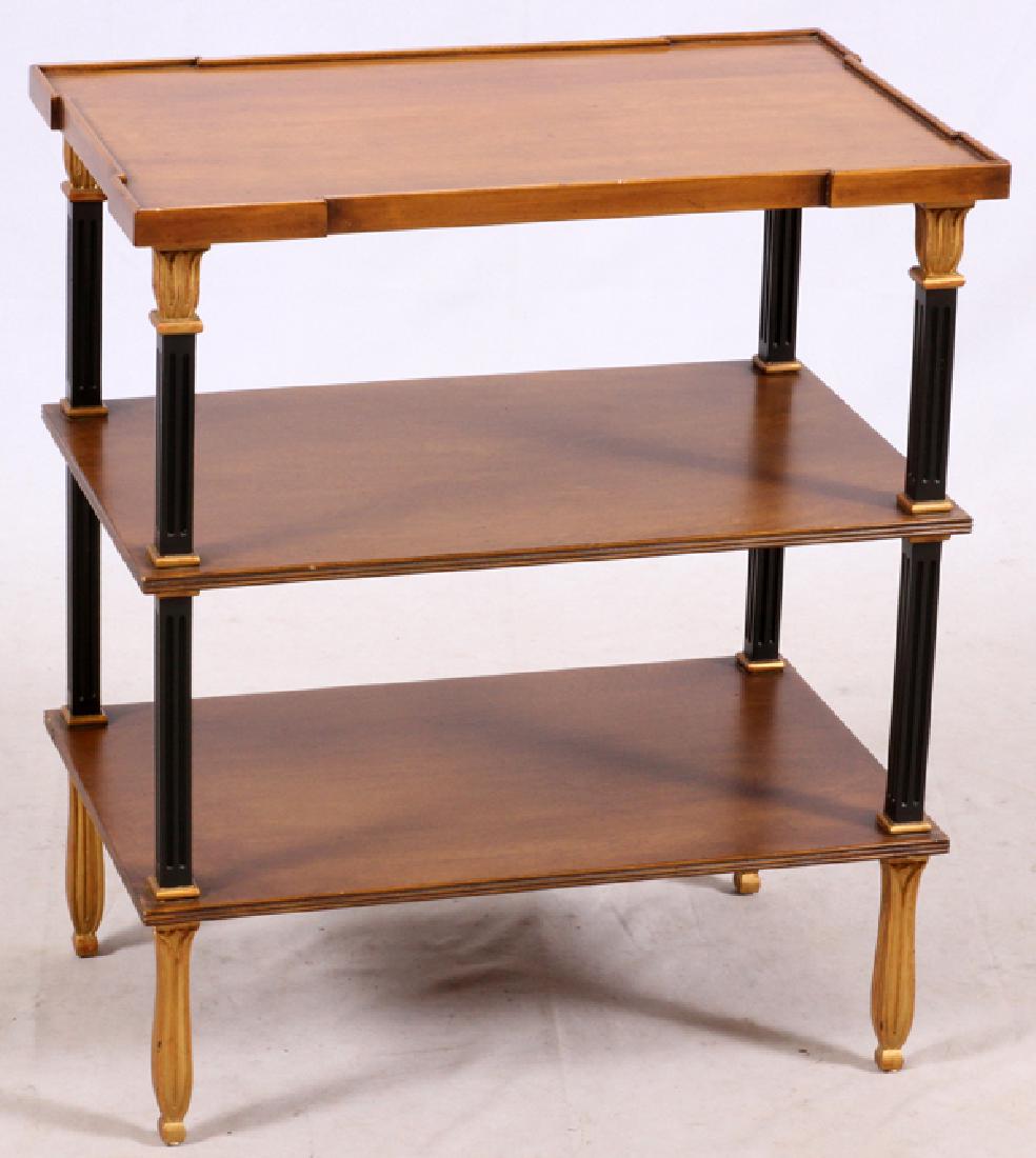 DIRECTOIRE-STYLE TIERED OCCASIONAL TABLE (1 of 2)