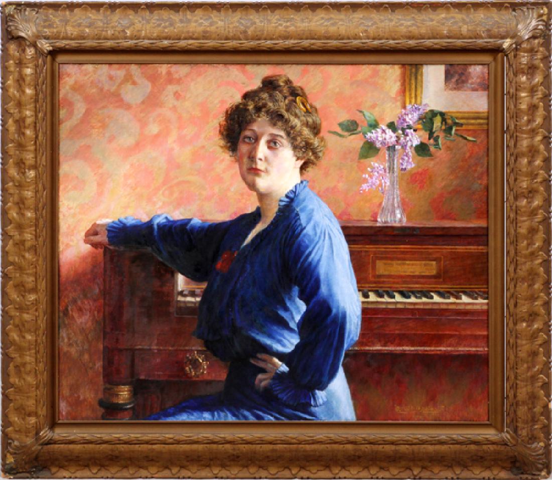 HAROLD L. MACDONALD OIL ON CANVAS 1914 (1 of 6)