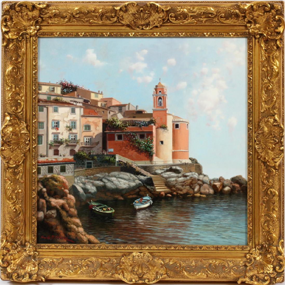 AMLETO COLUCCI OIL ON CANVAS (1 of 3)