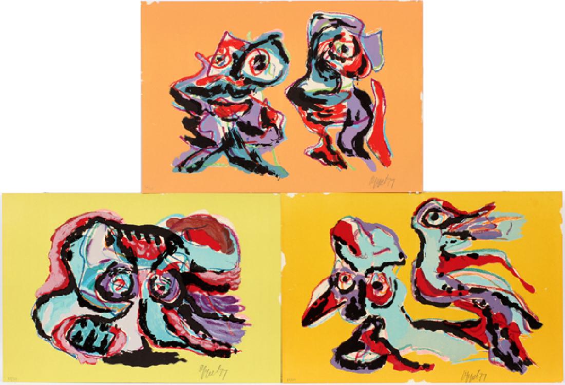 KAREL APPEL COLOR LITHOGRAPHS PORTFOLIO (1 of 6)