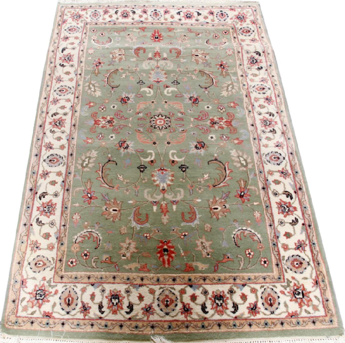 PAKISTAN OR INDIA WOOL RUG (1 of 3)