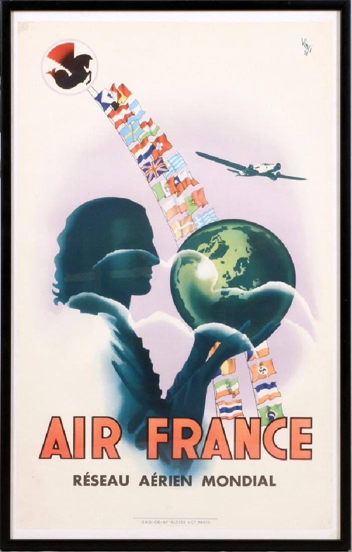 VINCI LITHOGRAPHIC POSTER 1937 (1 of 3)