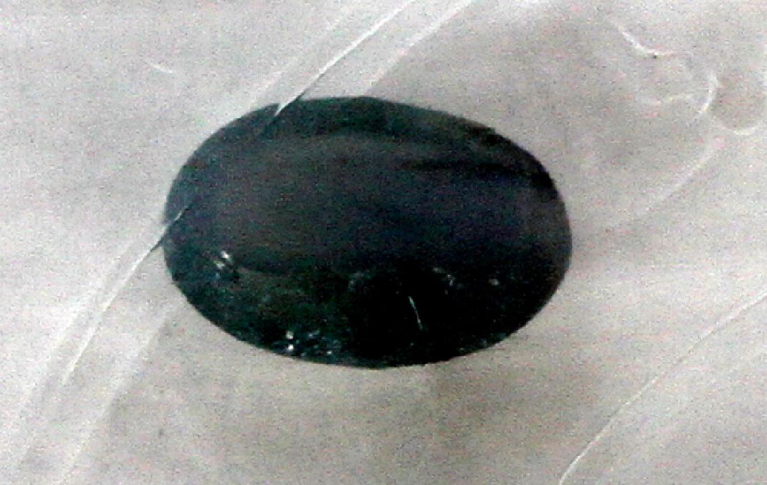NATURAL CAT'S EYE ALEXANDRITE OVAL CABOCHON .40CT (1 of 2)
