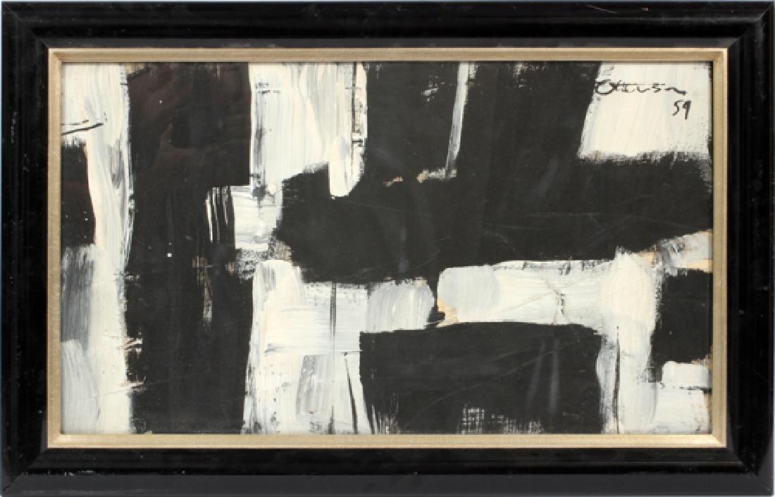 SIGNATURE APPEARS TO BE OTTERSON OIL PAINTING (1 of 3)