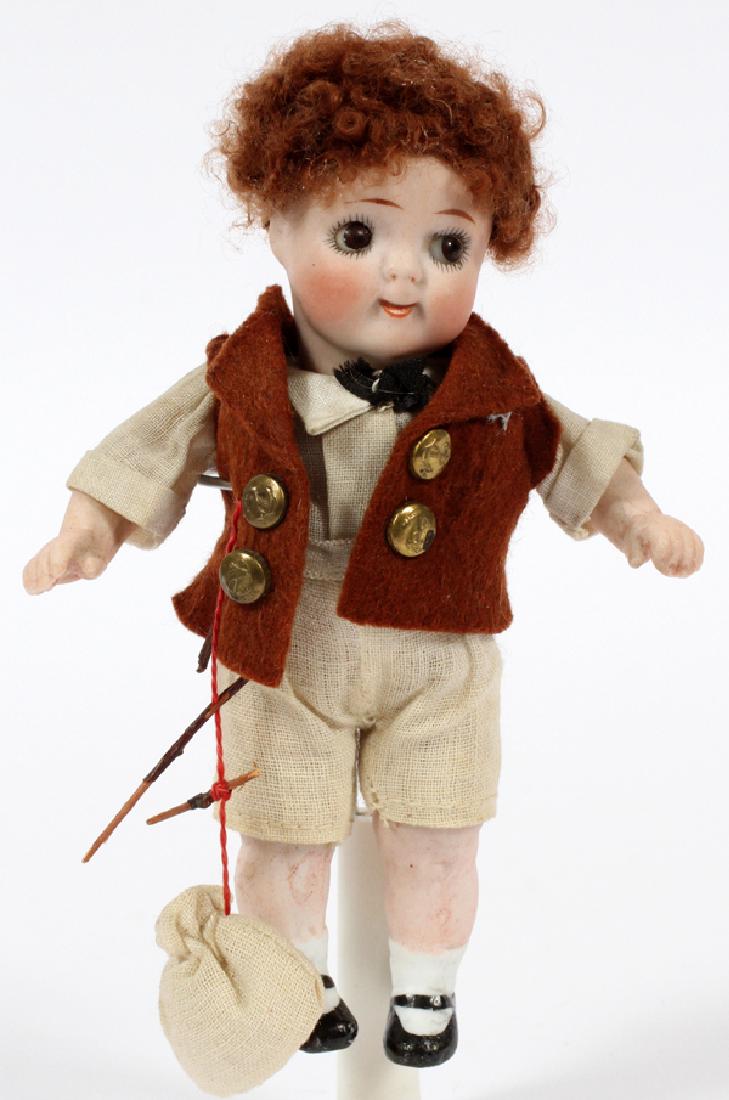 GERMAN BISQUE GOOGLY EYE DOLL