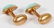 NATURAL PERSIAN TURQUOISE & ROSE GOLD CUFFLINKS - 2