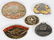 SILVER AND BRASS BELT BUCKLES FIVE
