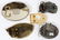 SILVER AND BRASS BELT BUCKLES FIVE - 2
