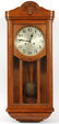 JUNGHANS GERMAN OAK WALL CLOCK C. 1890