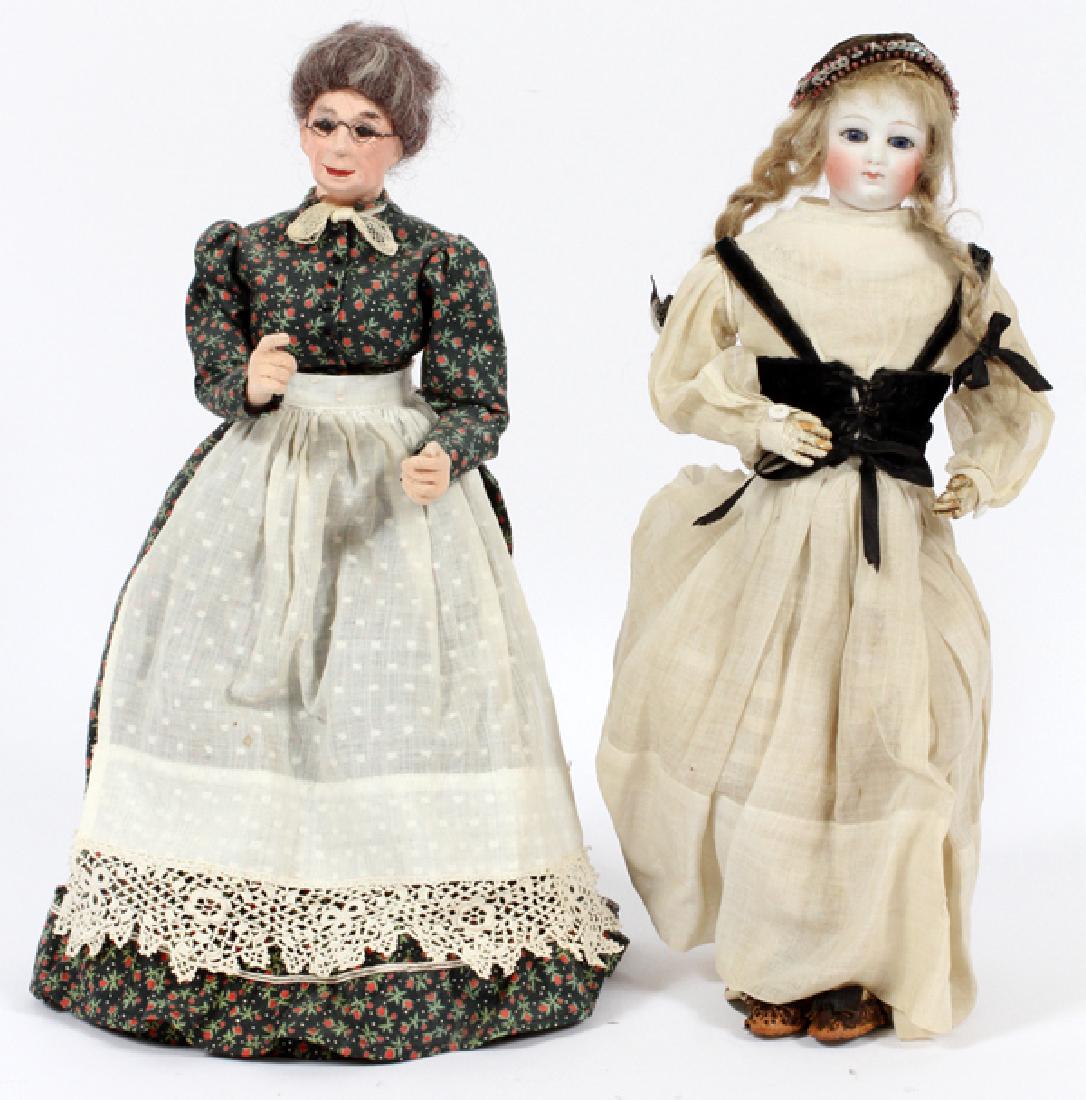 FRENCH FASHION DOLL CIRCA 1900 PORCELAIN HEAD