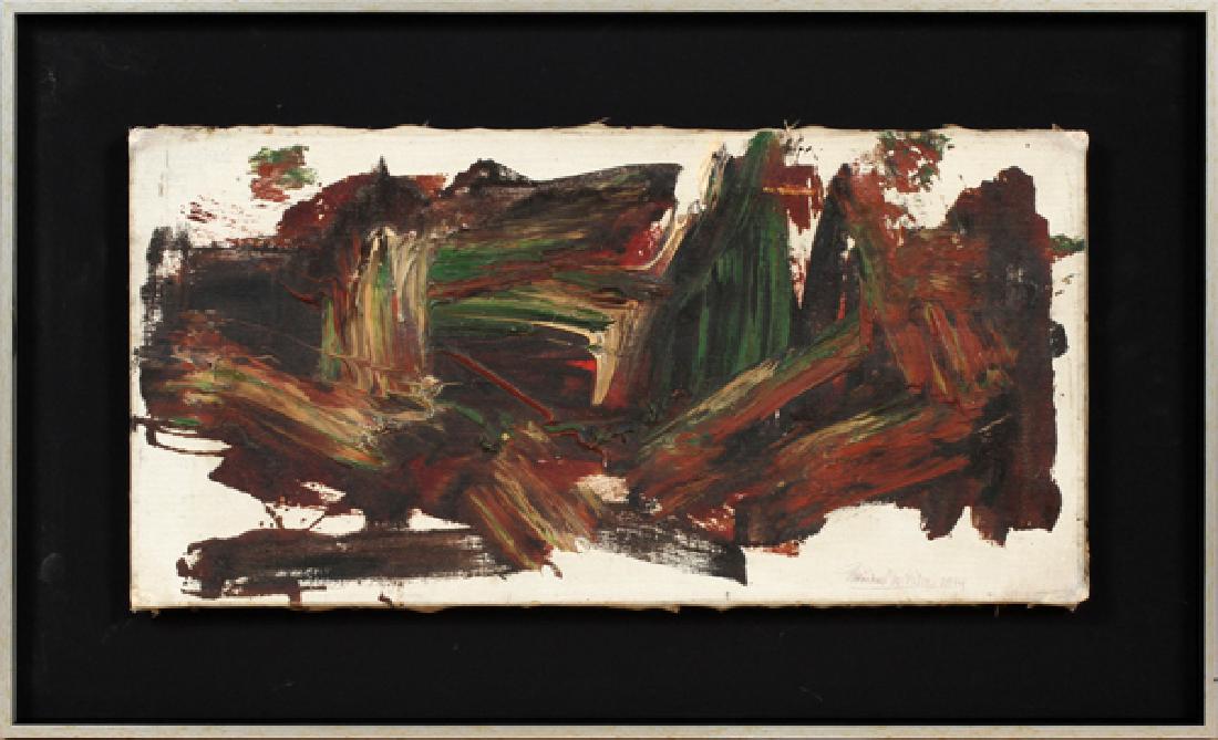 CORINNE MICHELLE WEST OIL ON CANVAS 1964 (1 of 4)