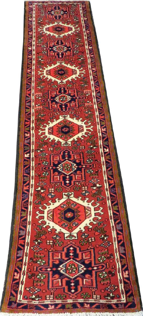 KARAJEH HAND WOVEN WOOL PERSIAN RUNNER (1 of 3)
