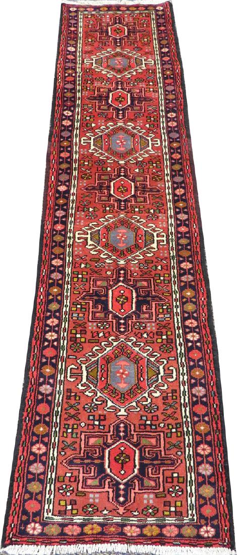 PERSIAN HERIZ HAND WOVEN WOOL RUNNER (1 of 4)