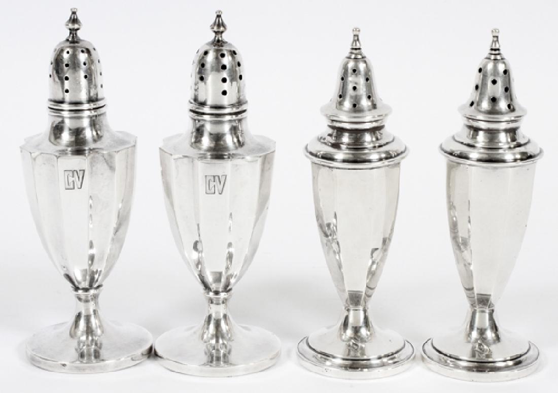 INTERNATIONAL STERLING SALT AND PEPPER H 5.5" (1 of 2)