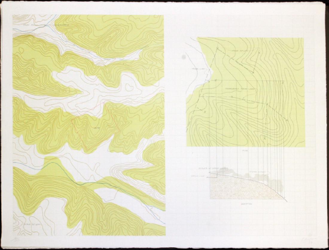 ROBERT MORRIS PORTFOLIO OF LITHOGRAPHS C. 1969 (1 of 2)