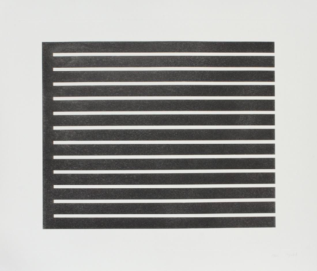 DONALD JUDD AQUATINT ON PAPER C.1980 18/150 (1 of 3)