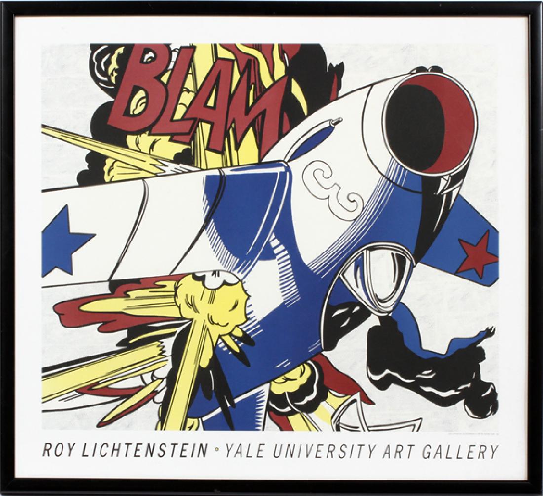 ROY LICHTENSTEIN REPRODUCTION POSTER, C. 1962 (1 of 2)