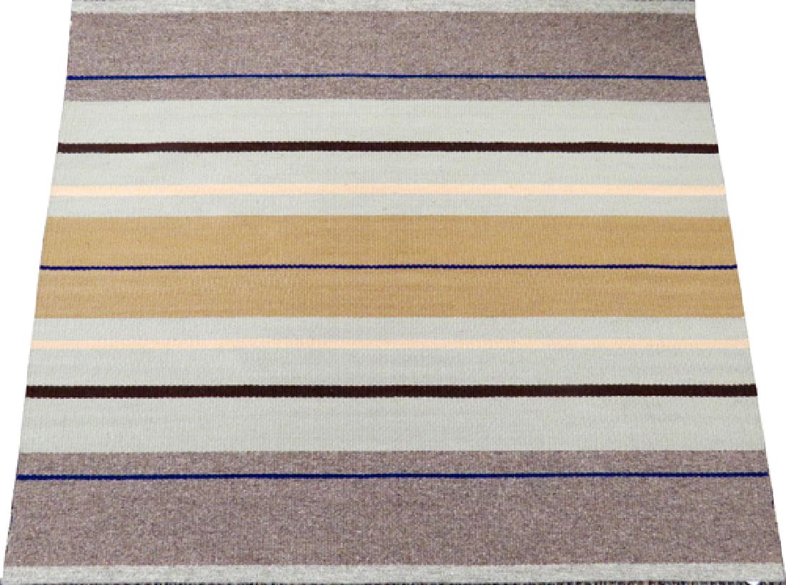 HEIJU OAK PACKARD WOOL RUG, W 3' 6", L 4' 2" (1 of 2)