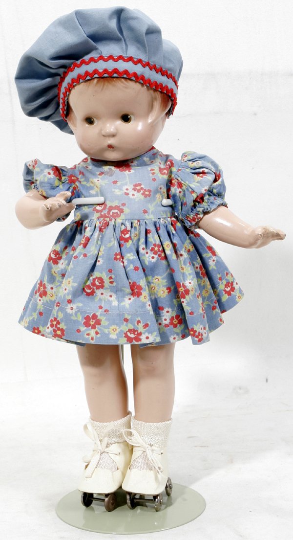 EFFANBEE COMPOSITION DOLL, "PATSY" C.1930: EFFANBEE COMPOSITION DOLL, "PATSY" C 1930, H 14":