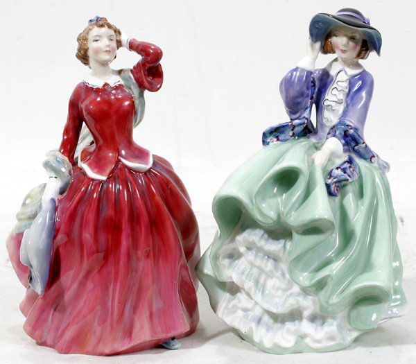 031494: ROYAL DOULTON TOP O THE HILL & BLITHE MORNING