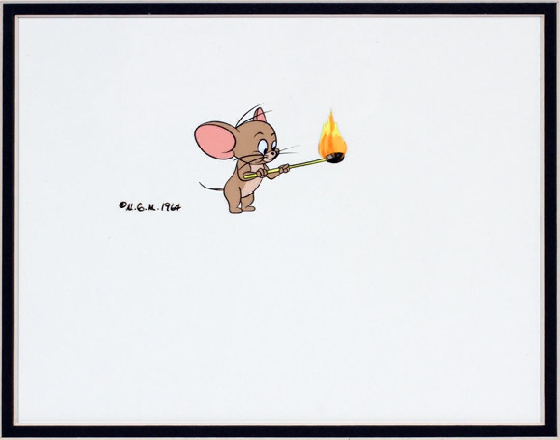 M.G.M. ANIMATION CEL JERRY FROM "TOM & JERRY" (1 of 3)