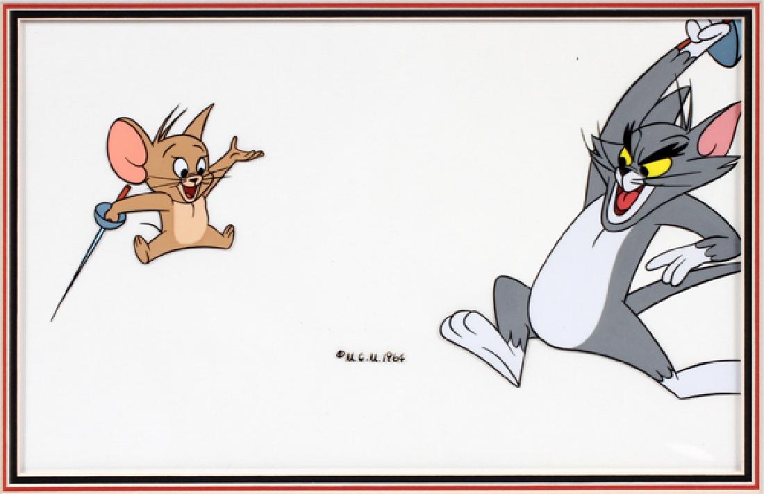 MGM ANIMATION CEL, "TOM & JERRY" (1 of 3)