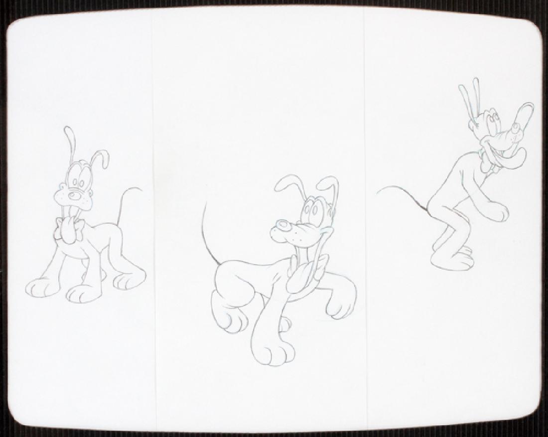 WALT DISNEY STUDIOS GRAPHITE ON PAPER (1 of 2)
