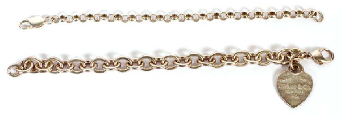 TIFFANY & CO. STERLING SILVER BRACELET & ONE OTHER (1 of 1)