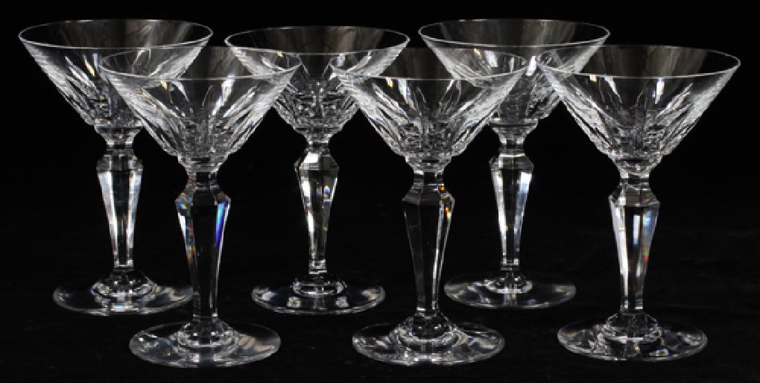 BACCARAT 'AUSTERLITZ' CRYSTAL CHAMPAGNE COUPES (1 of 2)