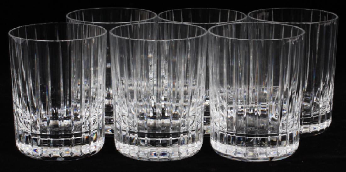 BACCARAT 'HARMONIE' CRYSTAL OLD FASHIONED GLASSES