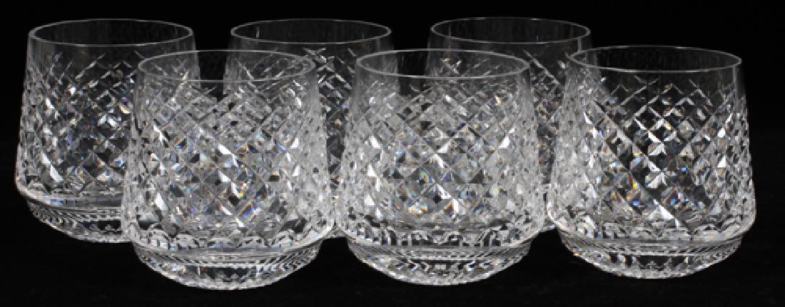 WATERFORD 'ALANA' CRYSTAL ROLY POLY GLASSES (1 of 2)