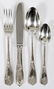 CHRISTOFLE SILVER PLATE FLATWARE, 20 PCS.