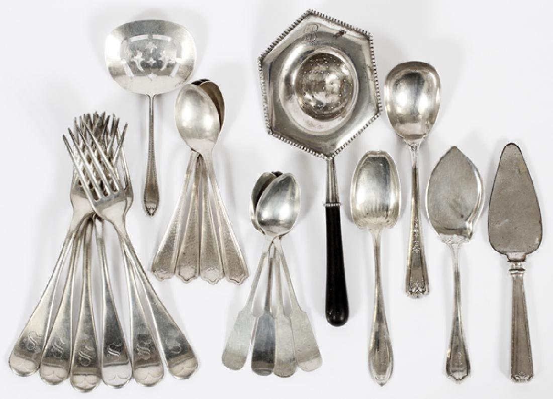 AMERICAN STERLING SILVER MISCELLANEOUS FLATWARE (1 of 2)