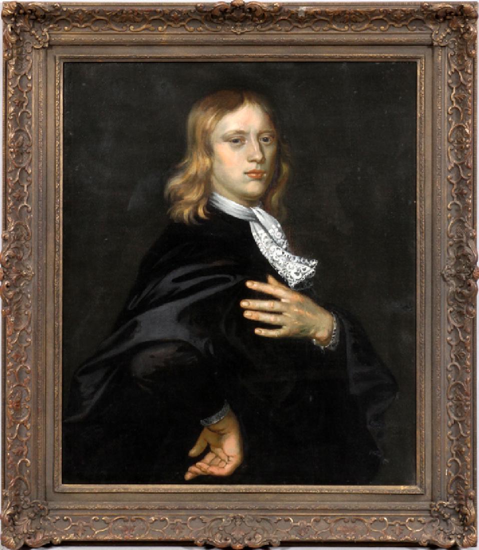 OLD MASTER ENGLISH PORTRAIT OF GENTLEMAN (1 of 3)