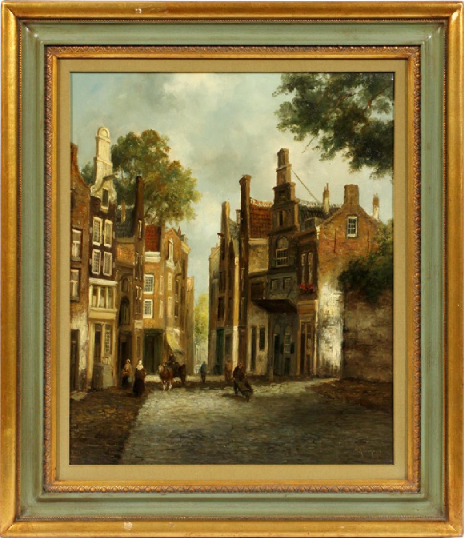 H. J. Veger Oil On Canvas 
