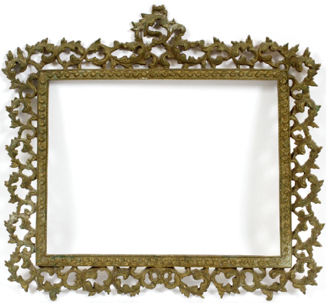CAST IRON FRAME H 17" W 18" (1 of 4)