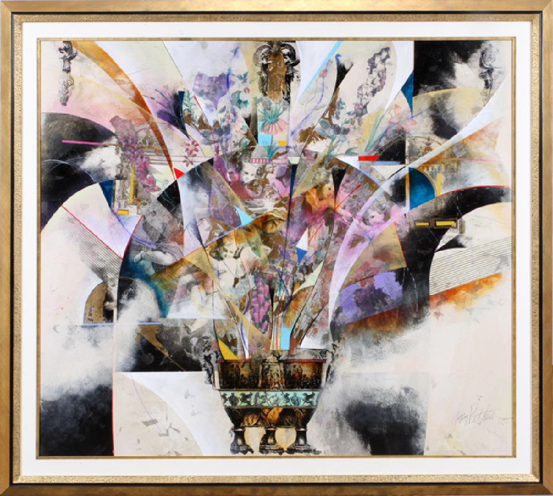 ANTHONY PETTERA MIXED MEDIA ON CANVAS (1 of 3)