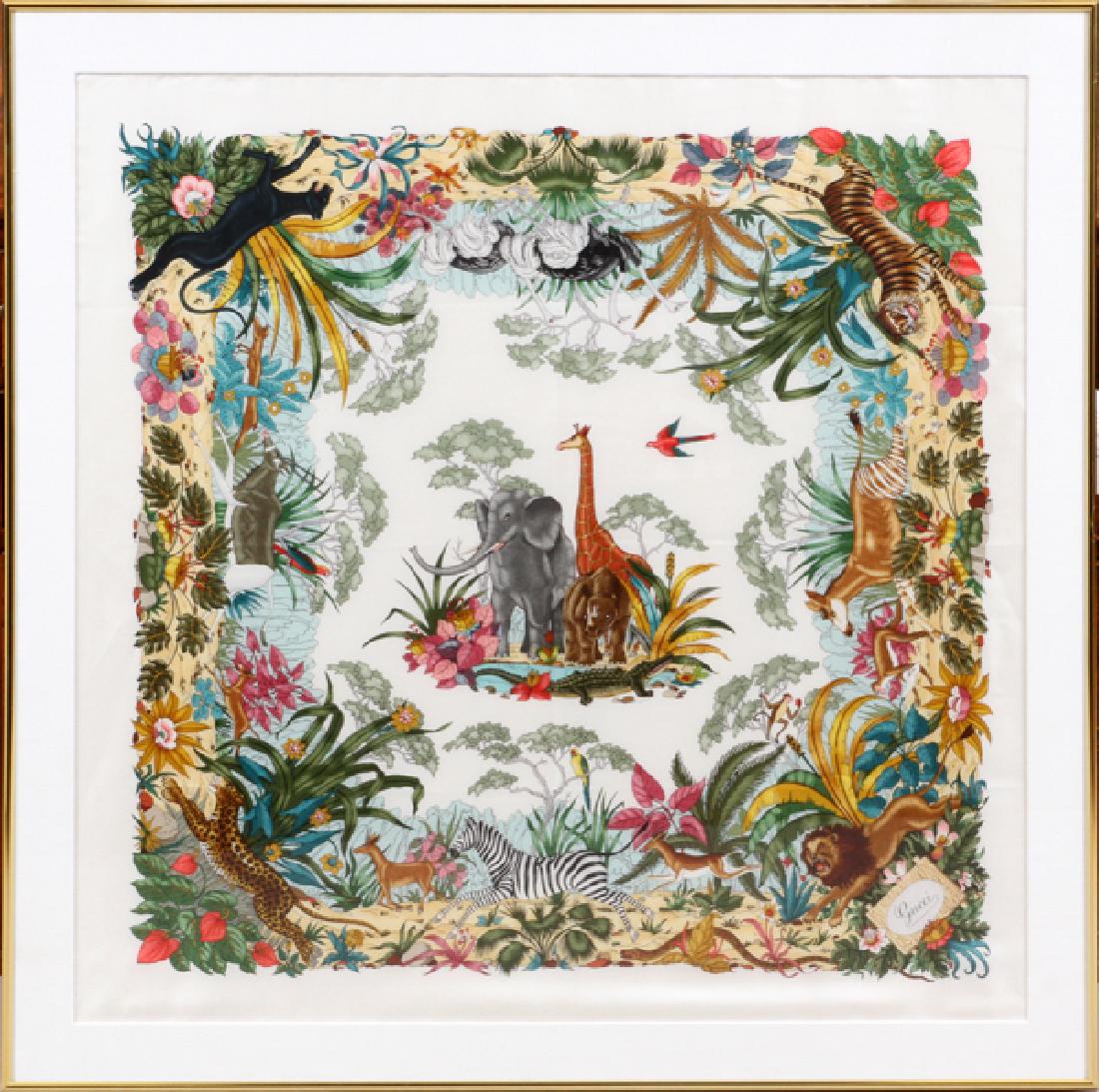 Framed gucci cheap scarf