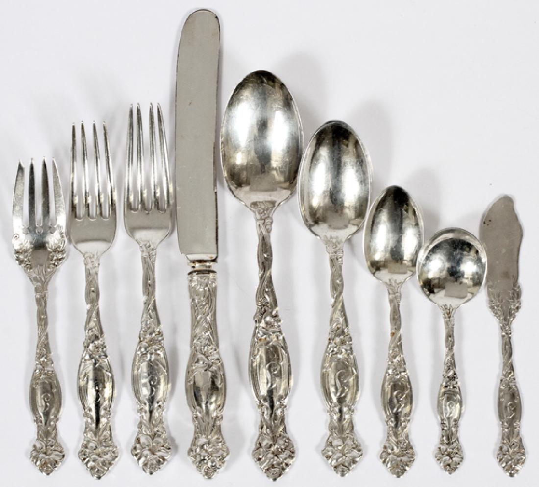 SIMPSON & HALL 'FRONTENAC' STERLINGSILVER FLATWARE (1 of 2)