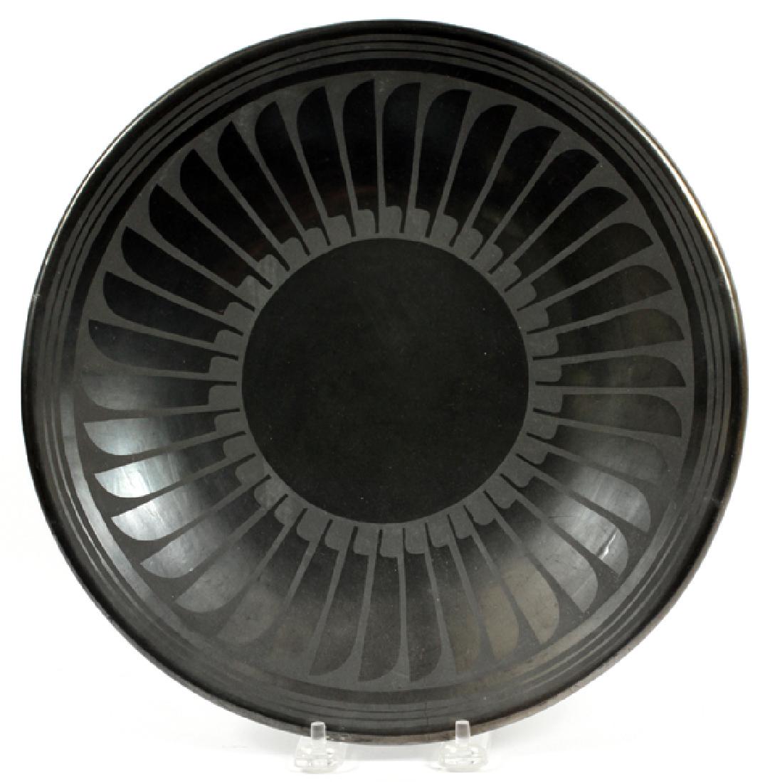 MARIA AND SANTANA PUEBLO POTTERY CHARGER (1 of 2)