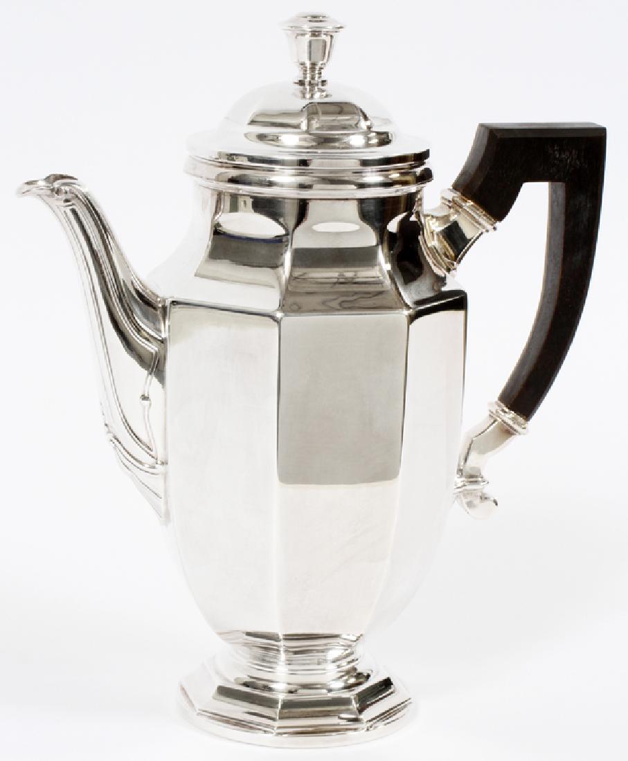 CHRISTOFLE 'COLBERT' SILVER PLATE COFFEE POT (1 of 3)